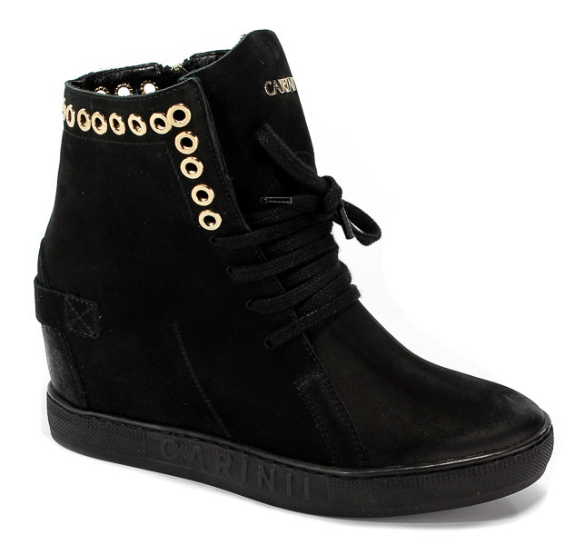 Sneakersy Carinii B4359-360-000-000-B88 Czarny