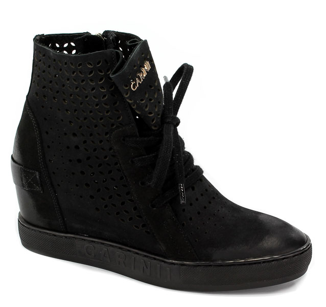 Sneakersy Letnie Carinii B4412-360-000-000-B88 Czarny