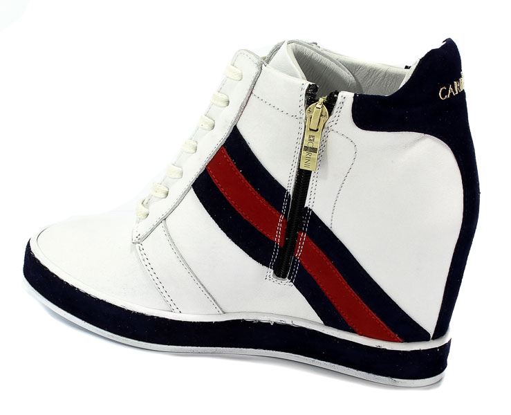 Sneakersy Carinii B4476-L46-H40-L93-C98 Biały