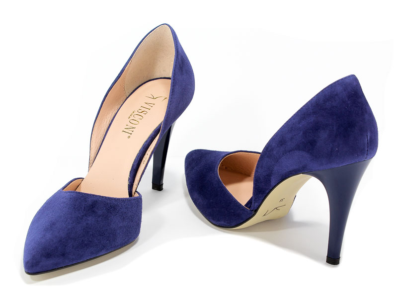 Czółenka Letnie Visconi 7143245/528 Denim Wel