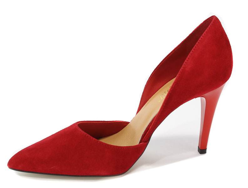 Czółenka Letnie Visconi 7143245/528 Rosso Wel