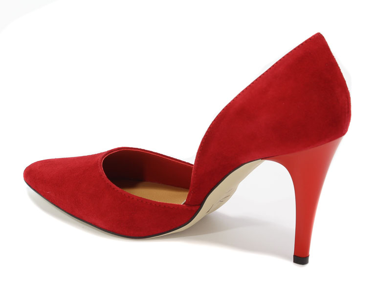 Czółenka Letnie Visconi 7143245/528 Rosso Wel