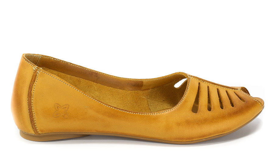 Baleriny Letnie Maciejka 03497-29/00-6 Rudy