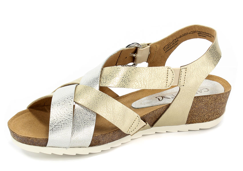 Sandały Caprice 9-28611-20 906 Metallic Multi