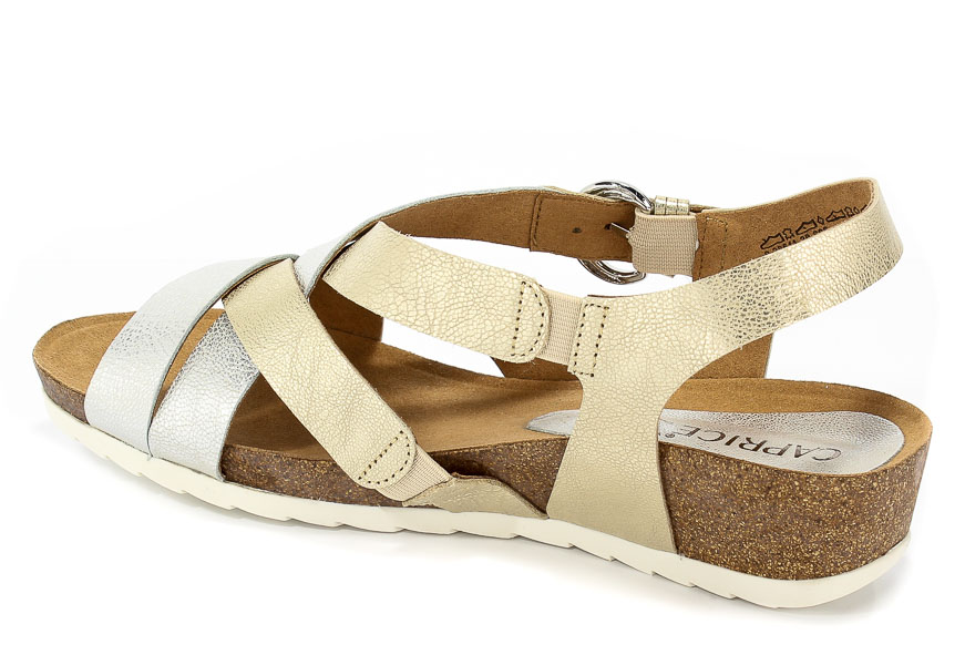 Sandały Caprice 9-28611-20 906 Metallic Multi