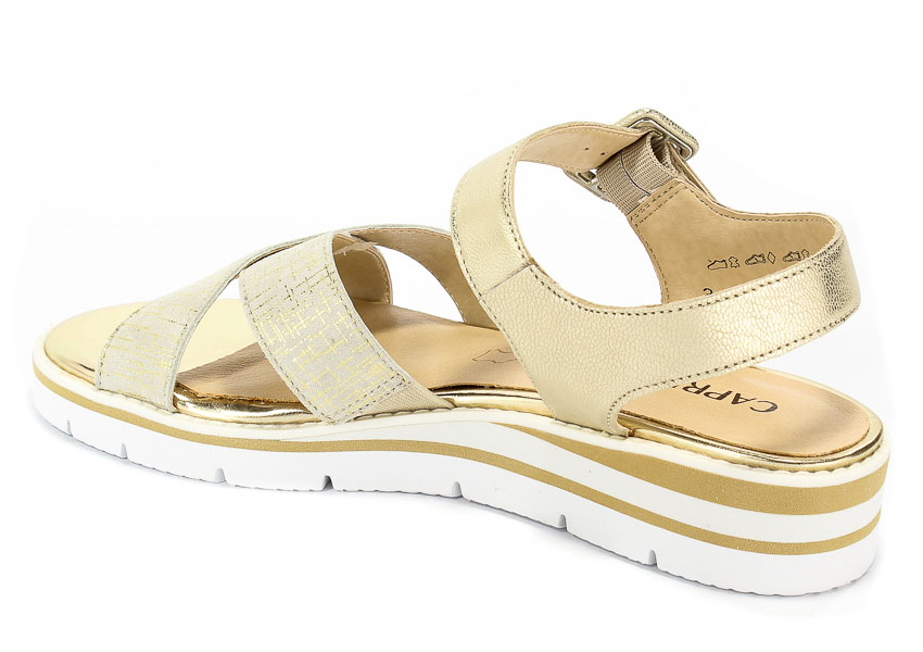 Sandały Caprice 9-28700-20 994 Gold Multi