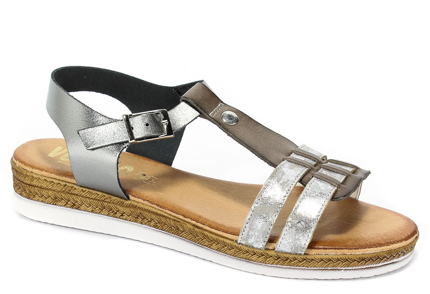 Sandały Verano 7061 Nautilus Dentex Antracita Grisol