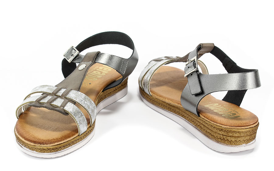 Sandały Verano 7061 Nautilus Dentex Antracita Grisol