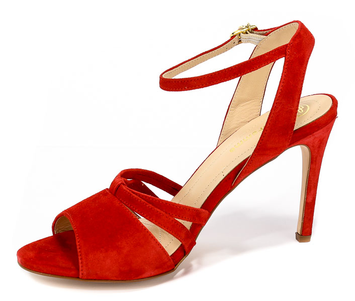 Sandały Solo Femme 26484-53-G13/000/07-00 Czerwony