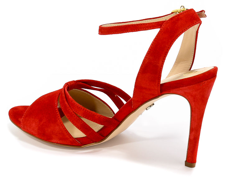 Sandały Solo Femme 26484-53-G13/000/07-00 Czerwony