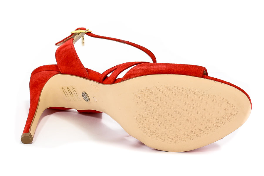 Sandały Solo Femme 26484-53-G13/000/07-00 Czerwony