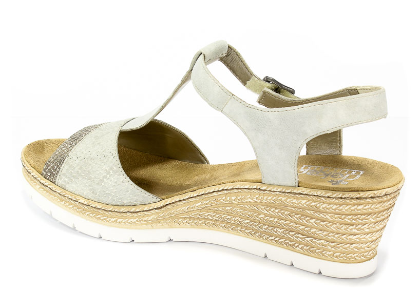 Sandały Rieker 61944-64 Beige