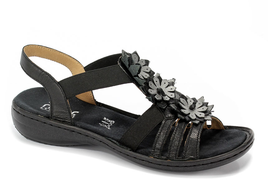 Sandały Rieker 60858-00 Black