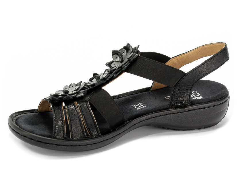 Sandały Rieker 60858-00 Black