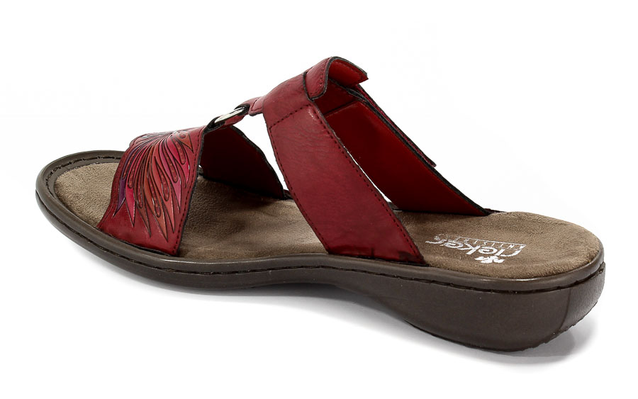 Klapki Rieker 608X3-35 Red