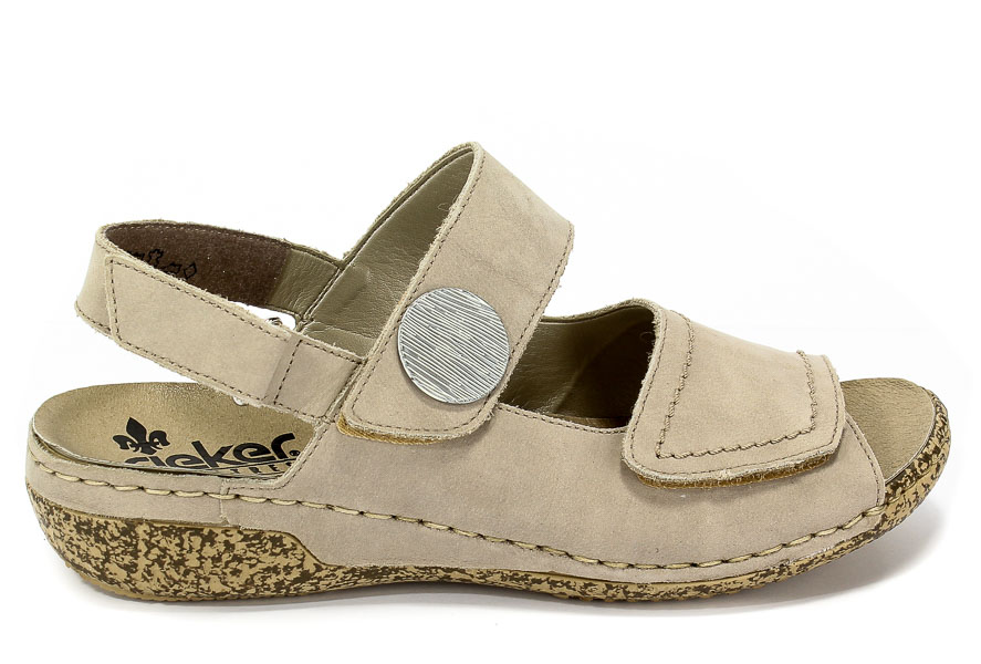 Sandały Rieker V7272-42 Grey