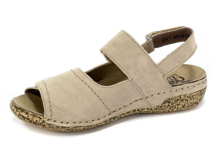 Sandały Rieker V7272-42 Grey