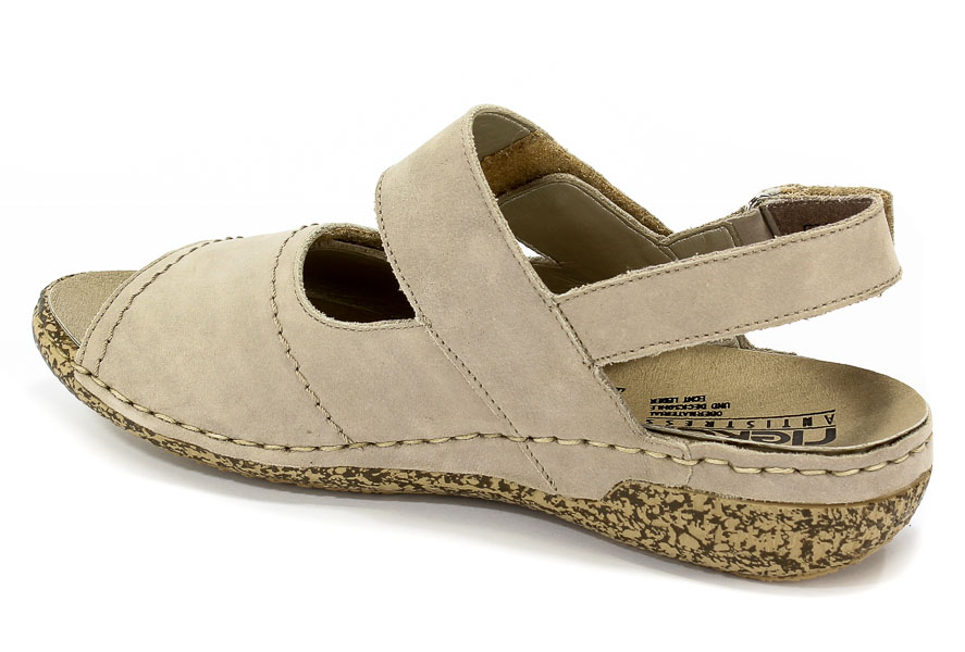 Sandały Rieker V7272-42 Grey