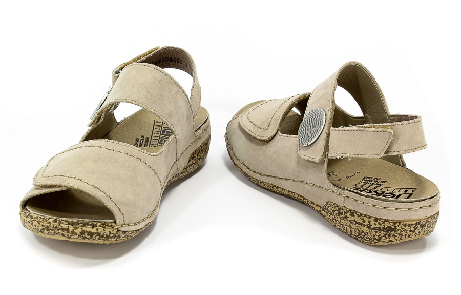 Sandały Rieker V7272-42 Grey