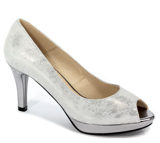 Czółenka Letnie Patricia Miller 1350 H-309 Marley Plomo