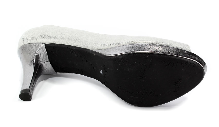 Czółenka Letnie Patricia Miller 1350 H-309 Marley Plomo