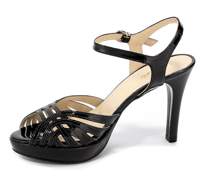 Sandały Patricia Miller 7344 H-7451 Charol Negro