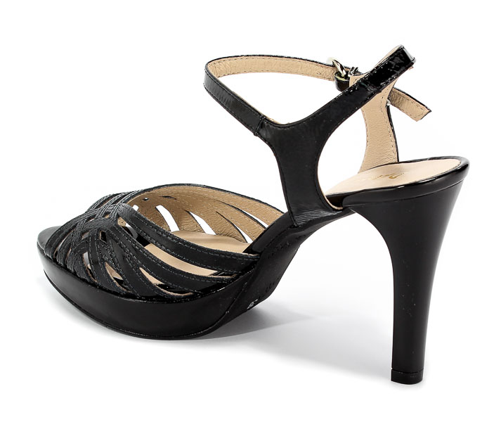 Sandały Patricia Miller 7344 H-7451 Charol Negro