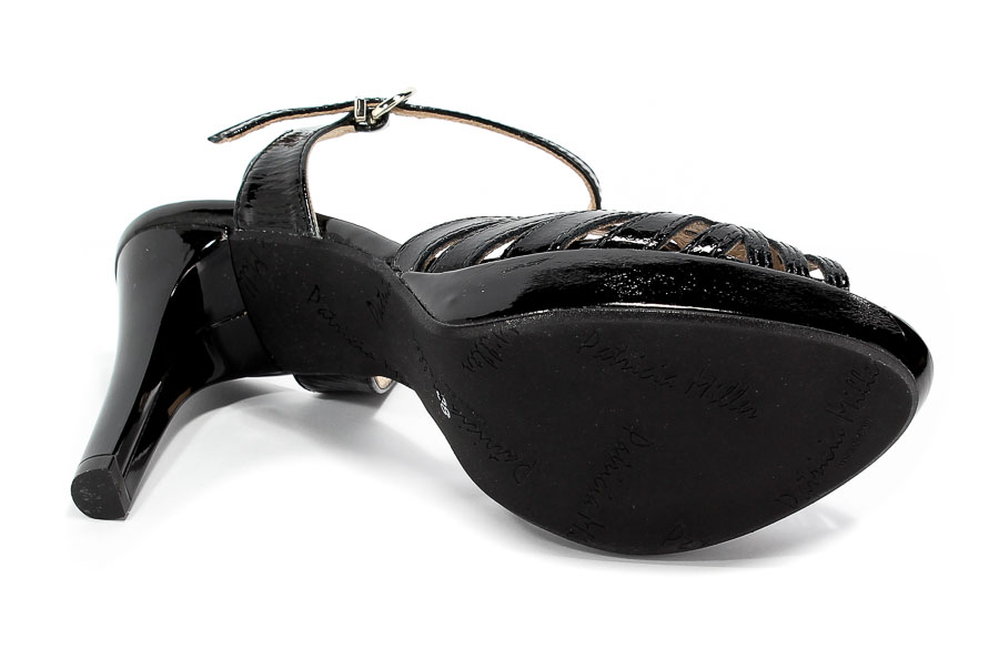 Sandały Patricia Miller 7344 H-7451 Charol Negro