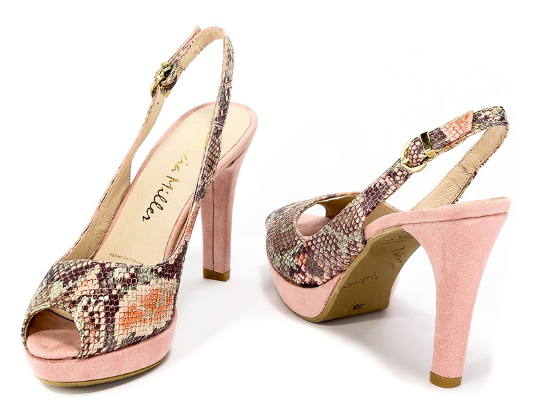 Sandały Patricia Miller 1341 H-451 Boa Rosa