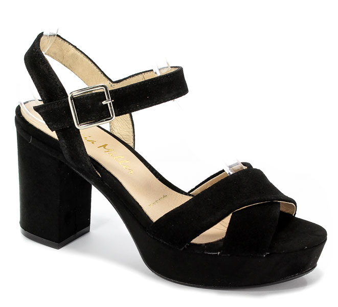 Sandały Patricia Miller 1403 H-120 Sade Negro