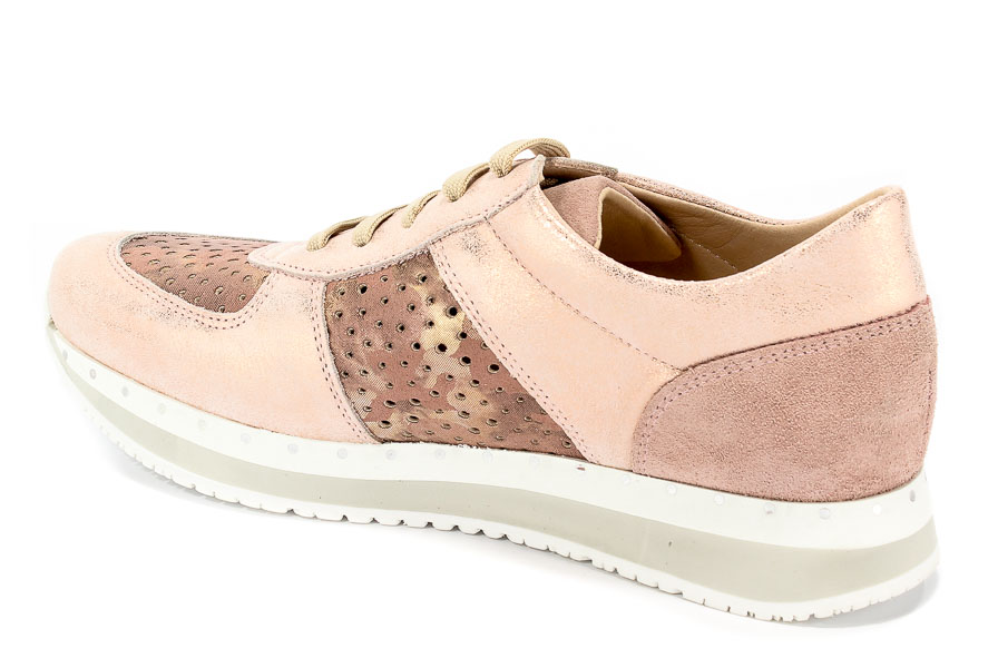 Półbuty Letnie Patricia Miller 1202 H-1660 Marley Komando Rosado