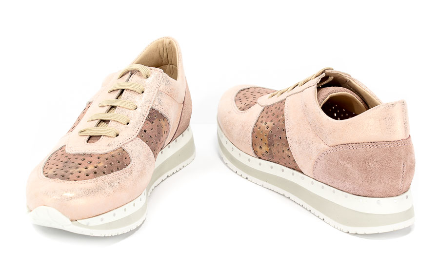 Półbuty Letnie Patricia Miller 1202 H-1660 Marley Komando Rosado