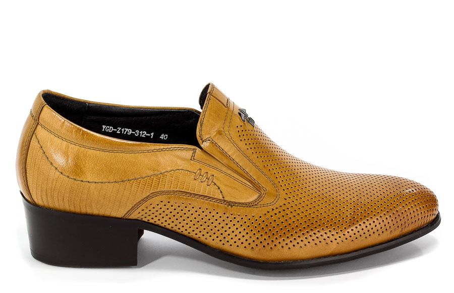 Półbuty Letnie Brooman John Doubare YGD-Z179-312-1 Brown
