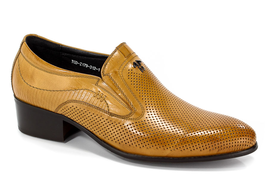 Półbuty Letnie Brooman John Doubare YGD-Z179-312-1 Brown