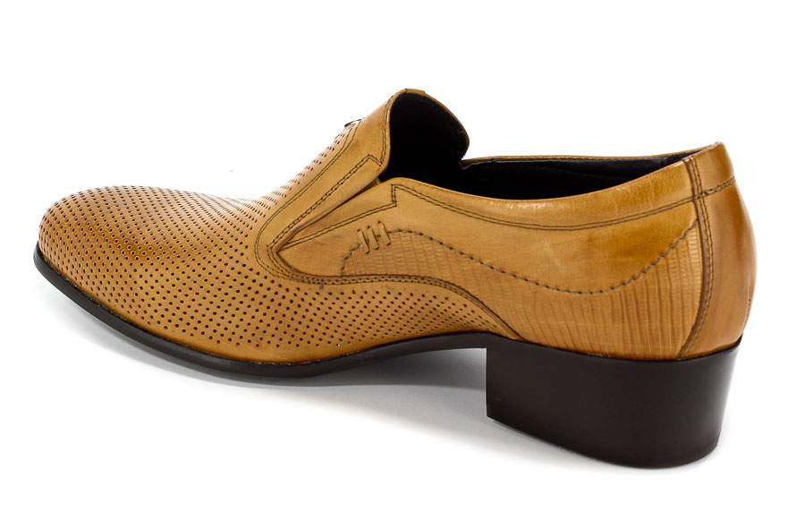 Półbuty Letnie Brooman John Doubare YGD-Z179-312-1 Brown