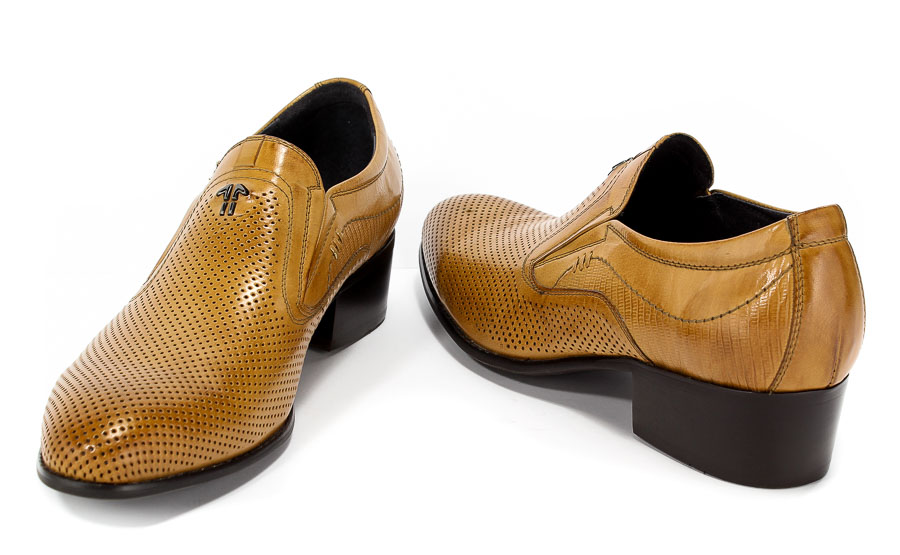 Półbuty Letnie Brooman John Doubare YGD-Z179-312-1 Brown