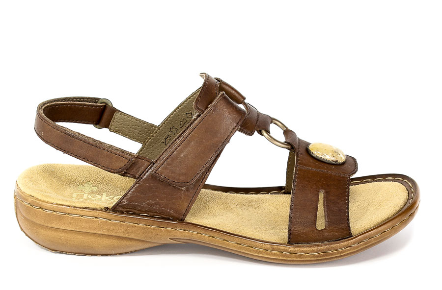 Sandały Rieker 60874-26 Brown