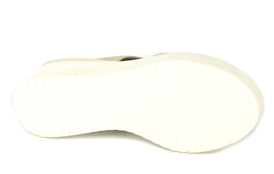 Klapki Carinii B4215-F76-J16-000-C69 Złoty