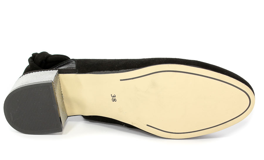 Baleriny Karino 2507/003P Czarny