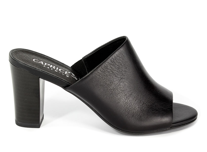 Klapki Caprice 9-27110-30 022 Black nappa