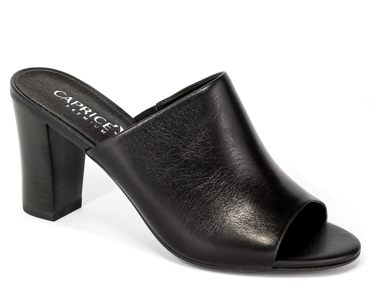 Klapki Caprice 9-27110-30 022 Black nappa