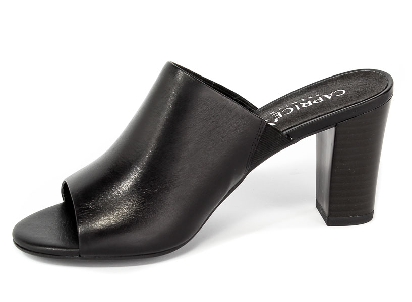 Klapki Caprice 9-27110-30 022 Black nappa