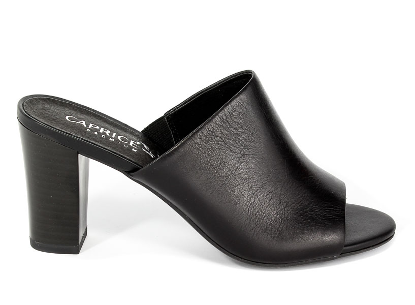 Klapki Caprice 9-27110-30 022 Black nappa