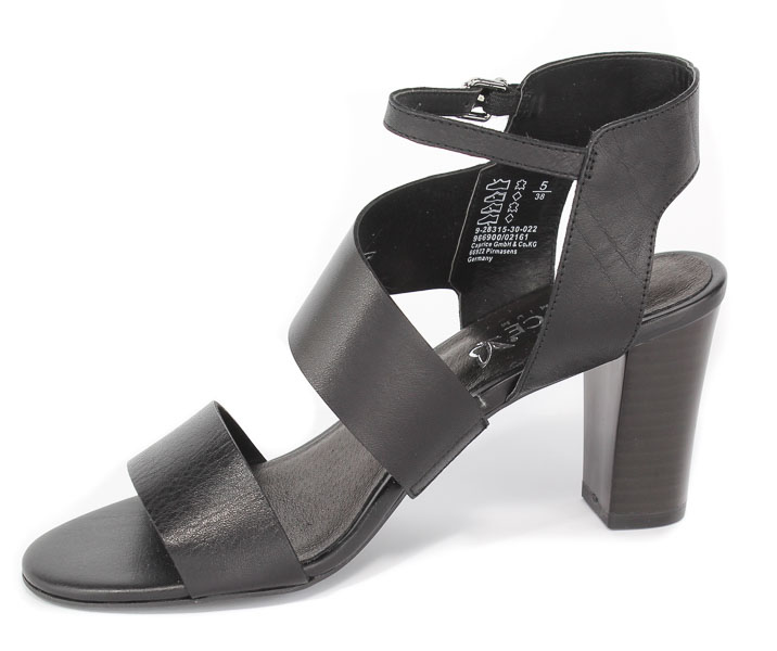 Sandały Caprice 9-28315-30 022 Black Nappa