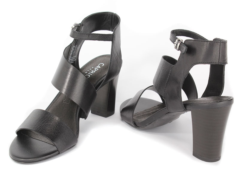 Sandały Caprice 9-28315-30 022 Black Nappa