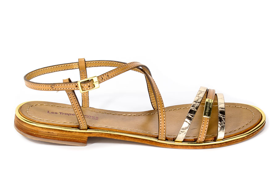Sandały Les Tropeziennes 04202 Beige