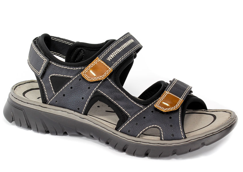 Sandały Rieker 26759-14 Blue Combination