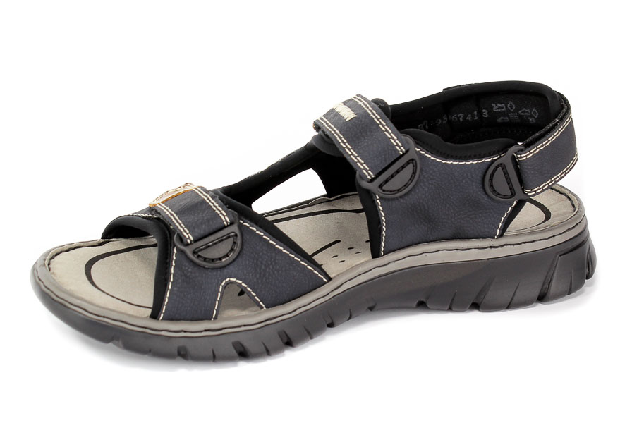 Sandały Rieker 26759-14 Blue Combination