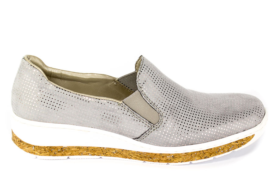 Półbuty Rieker 59766-42 Grey