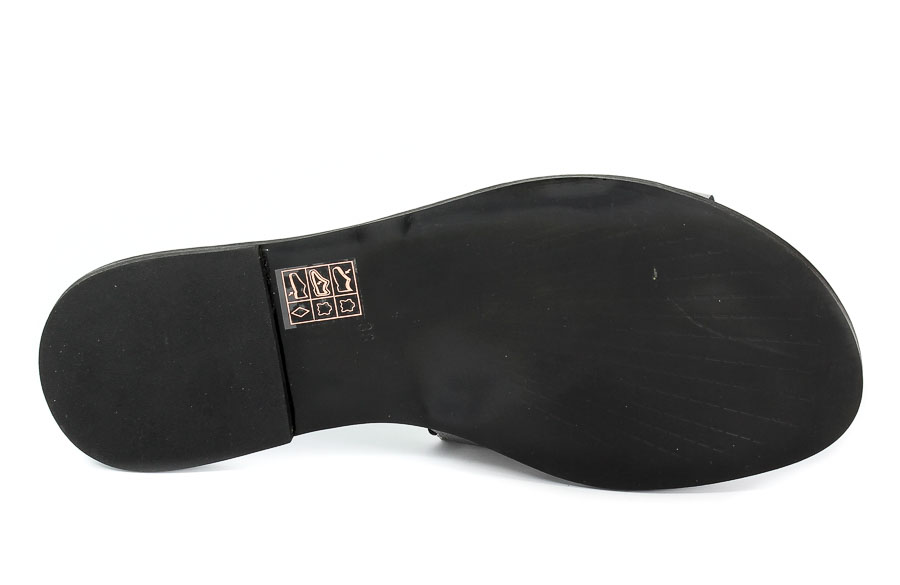 Klapki Boccato 066-Platin 1341